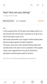 Samsung Email screenshot 3
