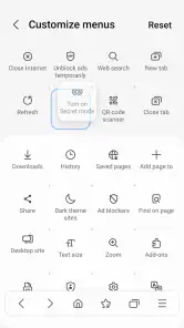 Samsung Browser screenshot 5