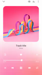 Samsung Music screenshot 1