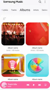 Samsung Music screenshot 5