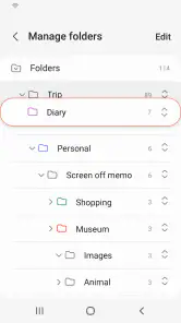 Samsung Notes screenshot 2