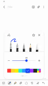 Samsung Notes screenshot 3
