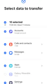 Samsung Smart Switch Mobile screenshot 4