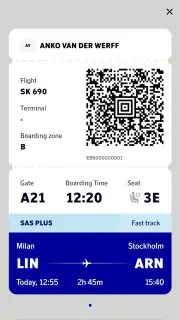 SAS – Scandinavian Airlines screenshot 3