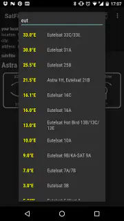 SatFinder pro screenshot 4