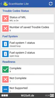 ScanMaster for ELM327 OBD-2 screenshot 3