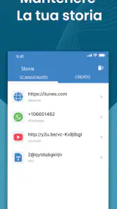 Scanner e generatore codici QR screenshot 5