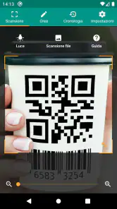 Scanner QR e codici a barre screenshot 1