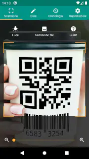 Scanner QR e codici a barre screenshot 1
