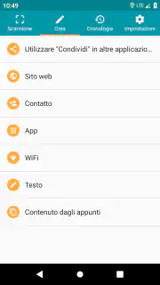 Scanner QR e codici barre Pro screenshot 3