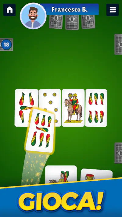 Scopa Tradizionale - Carte screenshot 1