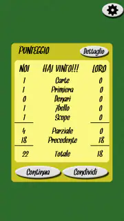 Scopone - Gioco di Carte screenshot 5