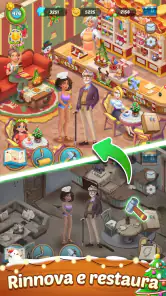 Seaside Escape®: Merge & Story screenshot 4