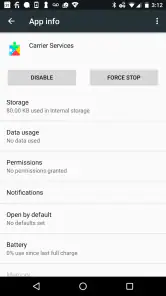 Servizi operatore screenshot 4