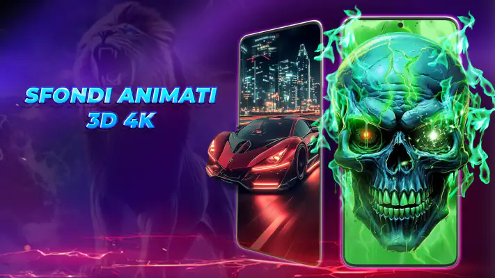 Sfondi Animati 3D 4K screenshot 1
