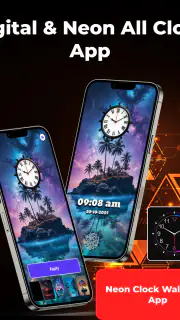 Sfondo Orologio: Data e Ora screenshot 5
