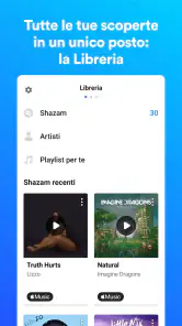 Shazam: trova brani e concerti screenshot 5