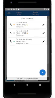 ShiftCal+ Calendario Lavoro screenshot 3