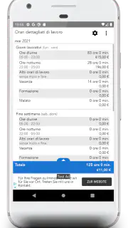 ShiftCal+ Calendario Lavoro screenshot 4