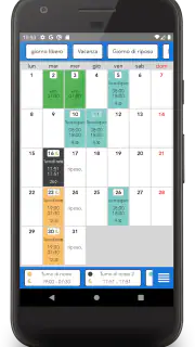 ShiftCal+ Calendario Lavoro screenshot 8