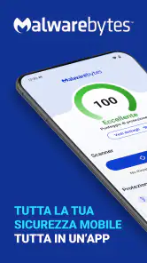 Sicurezza mobile Malwarebytes screenshot 1