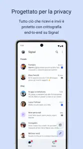 Signal - Chat private e sicure screenshot 1