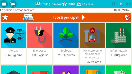 Simulatore del Presidente Lite screenshot 2