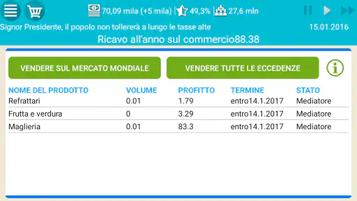 Simulatore del Presidente Lite screenshot 5