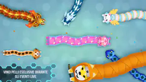 Snake.io - Bei giochi Sfide.io screenshot 3