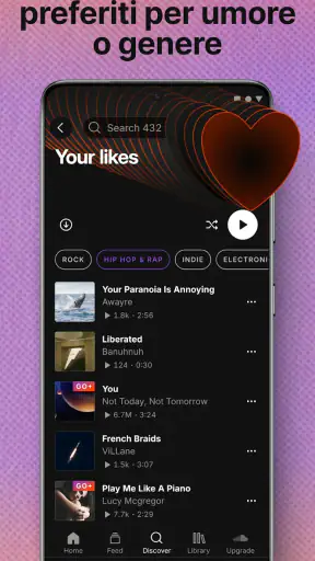 SoundCloud: La musica on mood screenshot