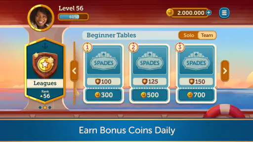 Spades Relax Classic Card Game screenshot 3