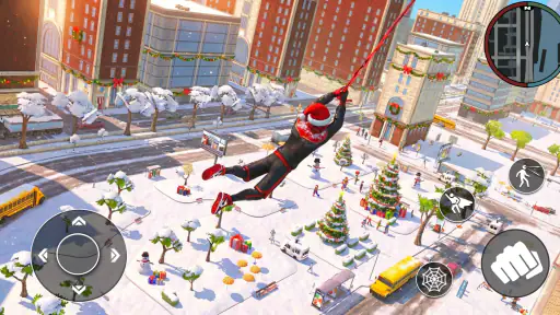 Spider Rope Hero Crime City screenshot 4