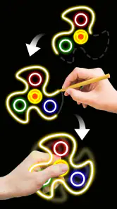 Spinner Luminoso: Disegno screenshot 2