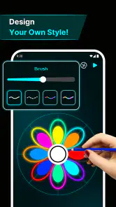 Spinner Luminoso: Disegno screenshot 4