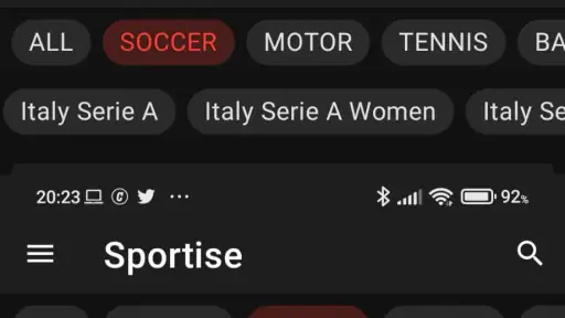 Sportise.Tv screenshot 4
