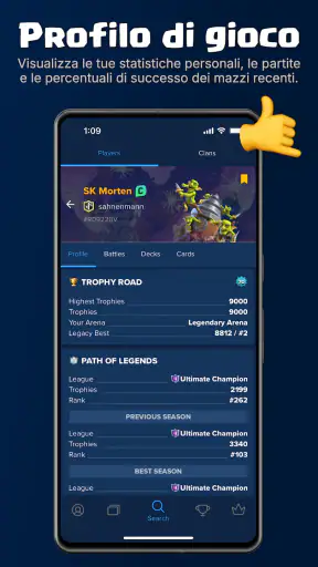 Stats Royale per Clash Royale screenshot