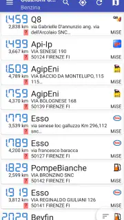 Stazioni di servizio Italia screenshot 1