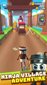 Subway Runner:Parkour Game screenshot 1