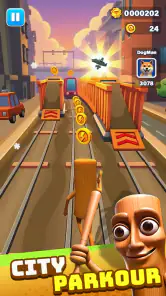 Subway Runner:Parkour Game screenshot 2