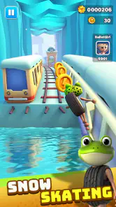 Subway Runner:Parkour Game screenshot 5