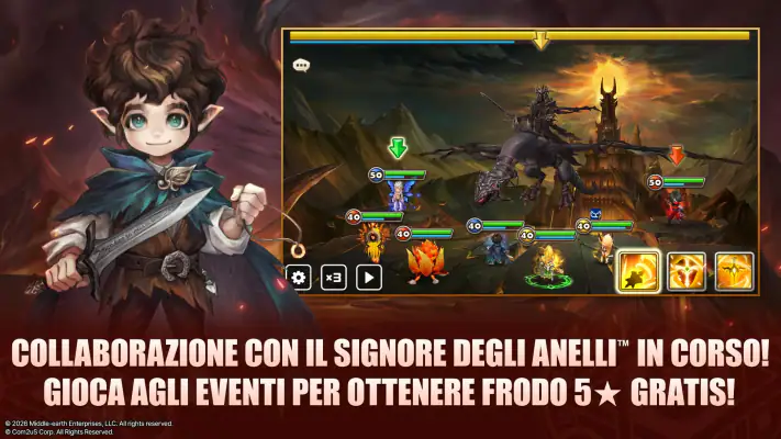 Summoners War x The LOTR screenshot 1