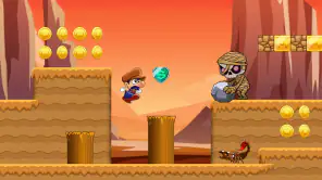 Super Bino Go - Adventure Game screenshot 2