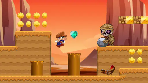 Super Bino Go - Adventure Game screenshot 2