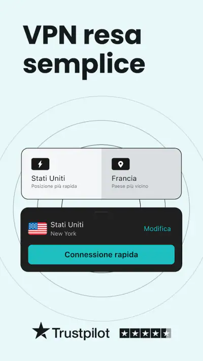 Surfshark VPN: Internet Sicuro screenshot 1