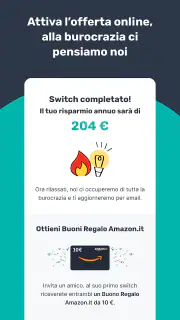 Switcho - Risparmio bollette screenshot 4