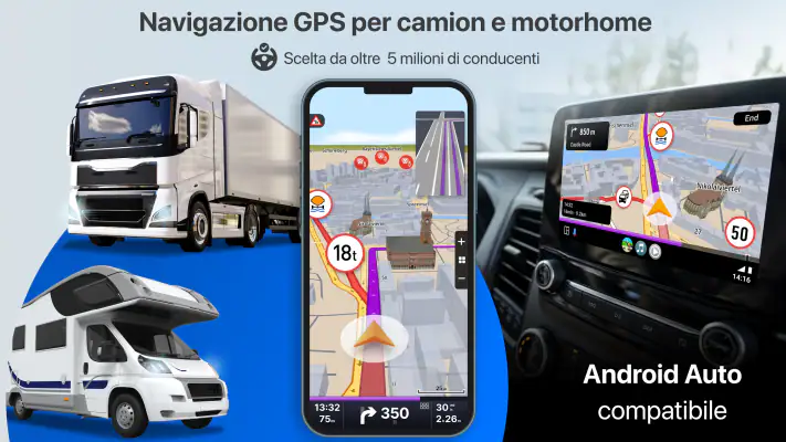 Sygic GPS Truck & Caravan screenshot 1