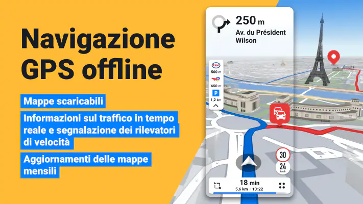 Sygic Navigatore GPS & Mappe screenshot 1