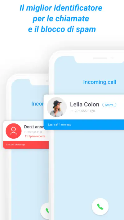 Sync.ME: Caller ID e Blocco screenshot 1