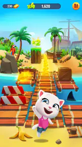 Talking Tom: Corsa all'oro screenshot 2