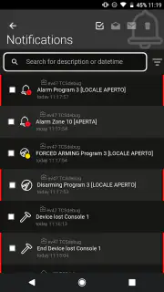 Tecnoalarm Evolution screenshot 1